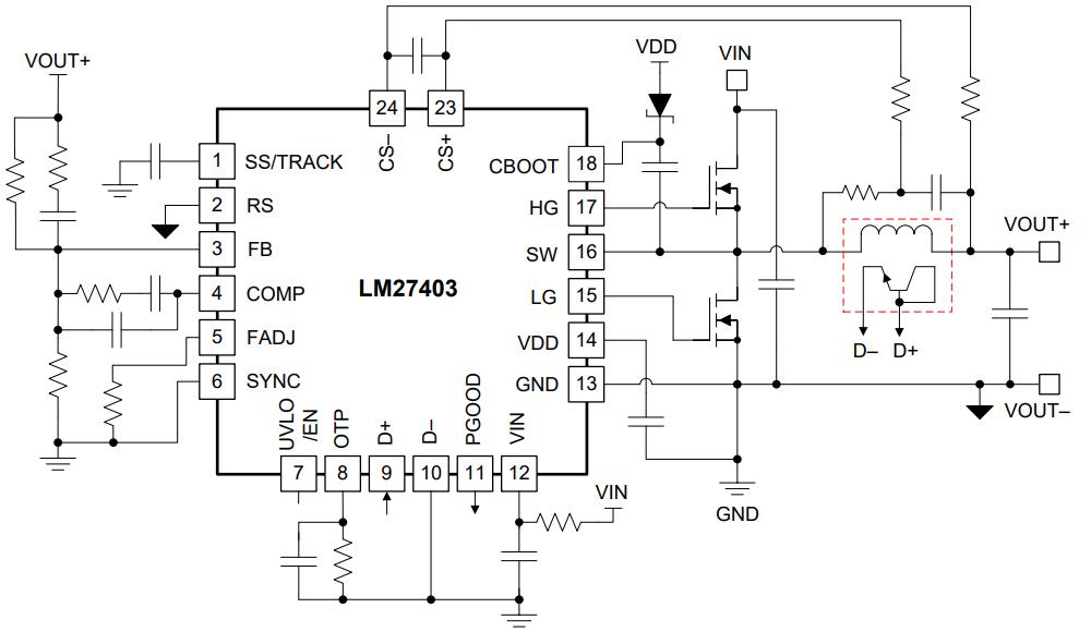 LM27403SQX NOPB